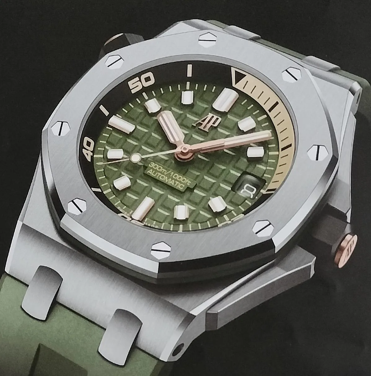 Audemars Piguet Royal Oak Offshore Diver, ref. 15710ST