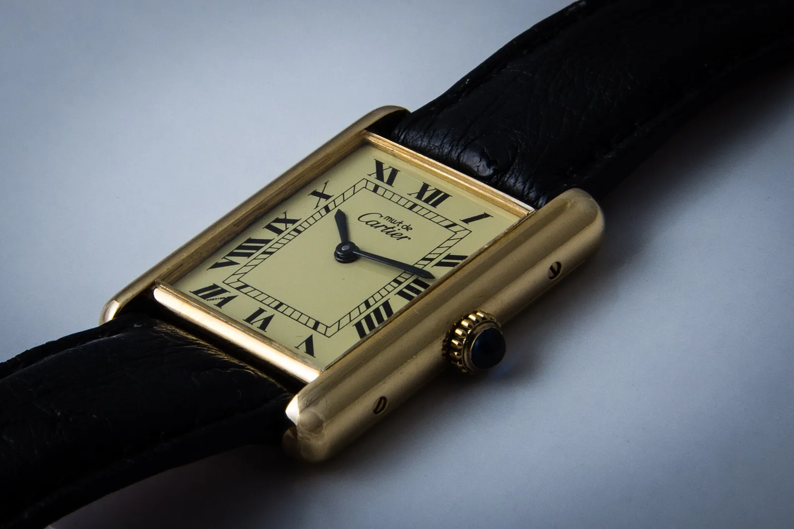 Cartier Tank Louis Cartier, large, yellow gold