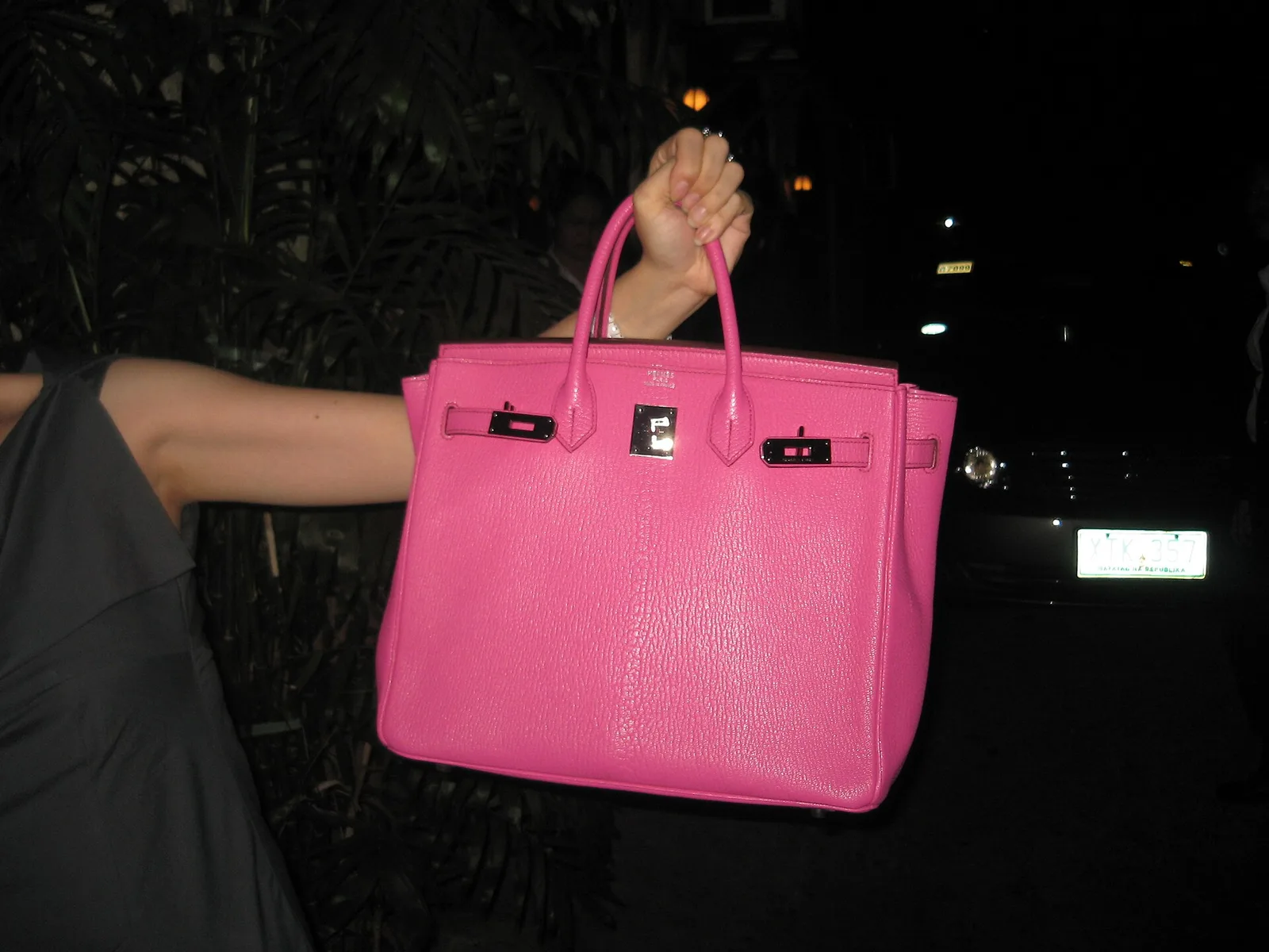 Hermès Birkin 30, Rose Sakura Togo, palladium hardware